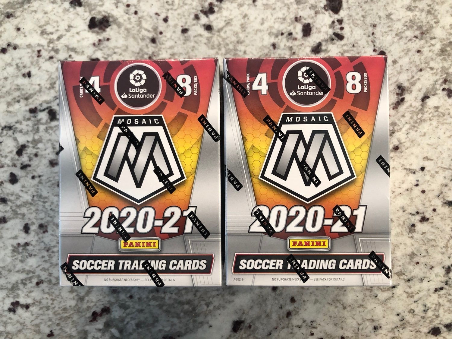 Panini Mosaic Soccer Cards Blaster Boxes