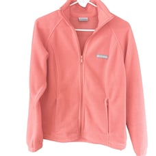 COLUMBIA WOMENS CORAL FLEECE JACKET SIZE M