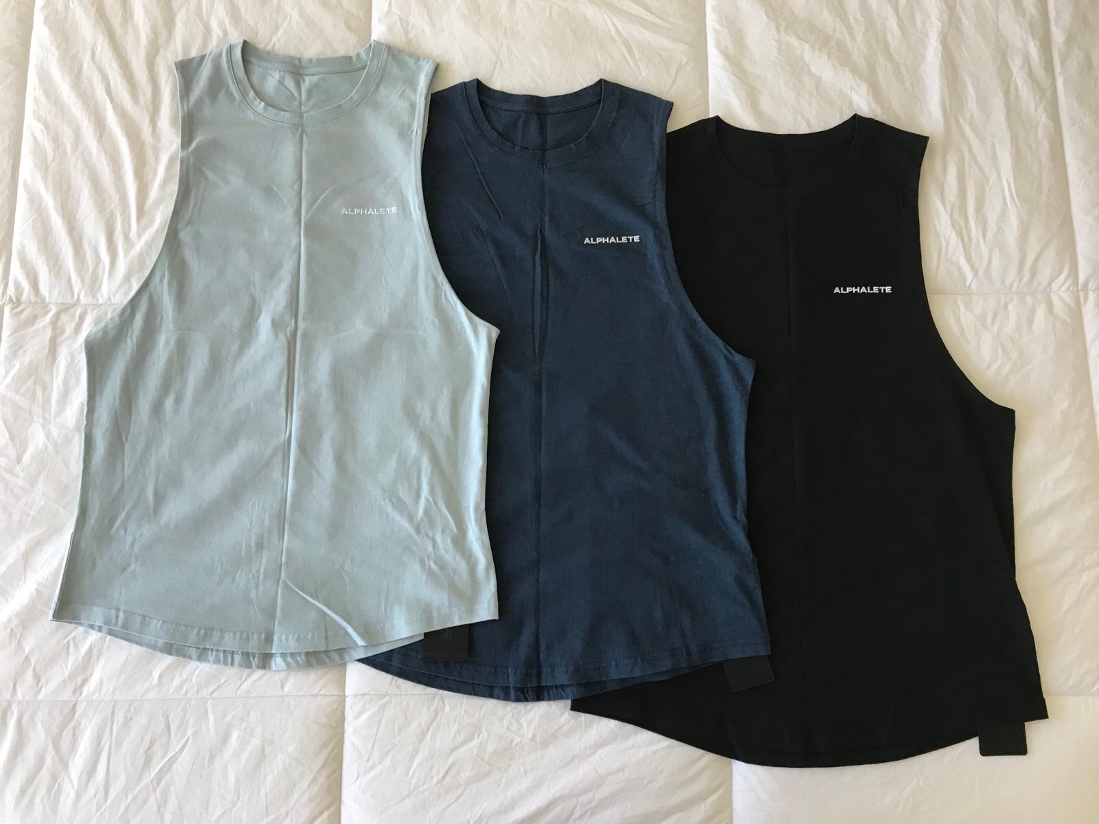 Alphalete Men’s Tank Top Bundle (Set of 3)