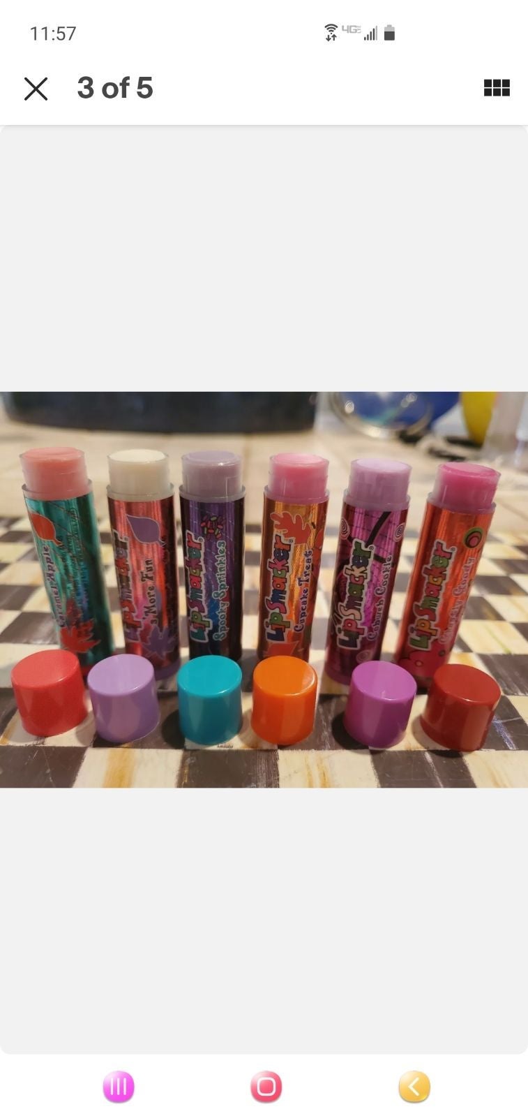 6 Rare HTF discontinued Halloween Lip Sm