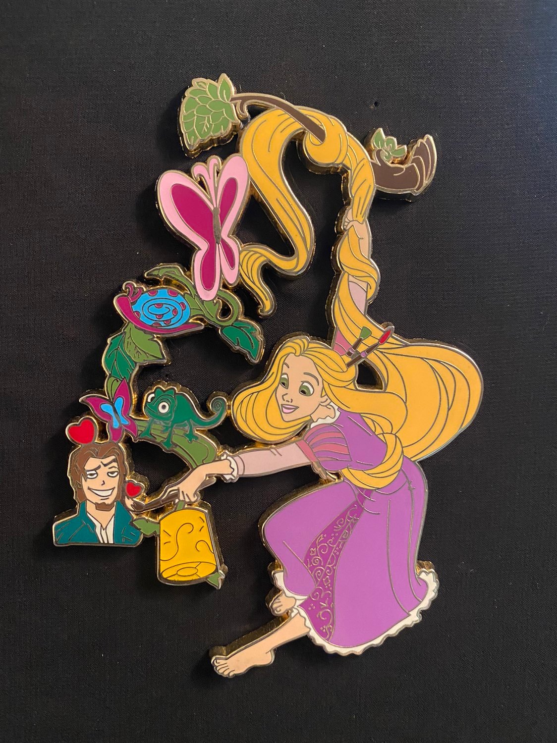 Rapunzel Fantasy Pin