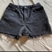 Levi's distressed high waisted shorts