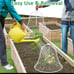 OZMI GARDEN CHICKEN WIRE CLOCHES.