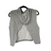 Fundamental Coast Grey Victory Hooded Open Back Pullover
