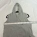 Fundamental Coast Grey Victory Hooded Open Back Pullover
