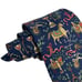 Salvatore Ferragamo Men's Tie Trophy Prize Show Horse Navy Silk 3.5 (W) 54 (L)