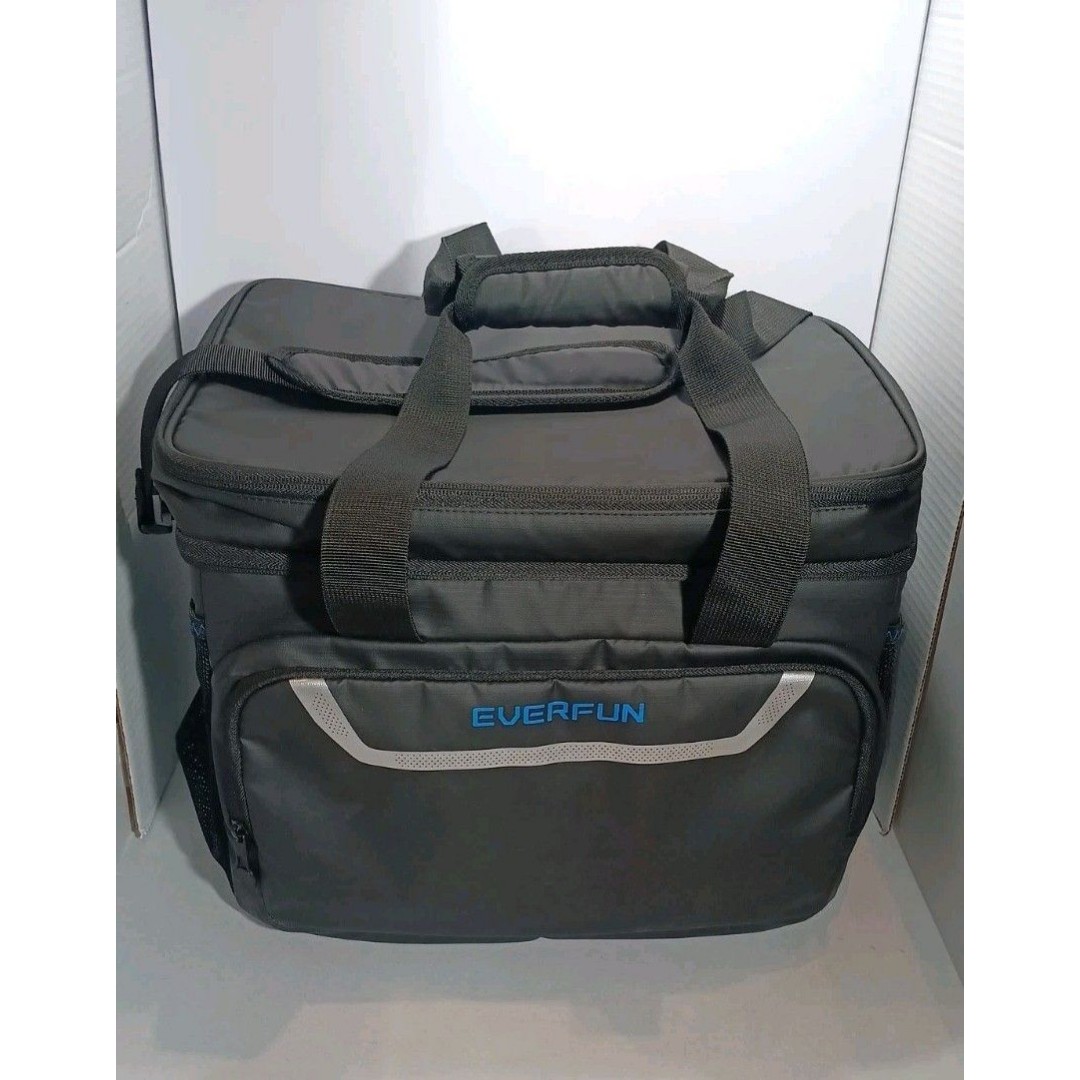 Small Cooler Bag (Everfun Insulated Mini Beach Cooler Soft Lunch Bag Box for Men