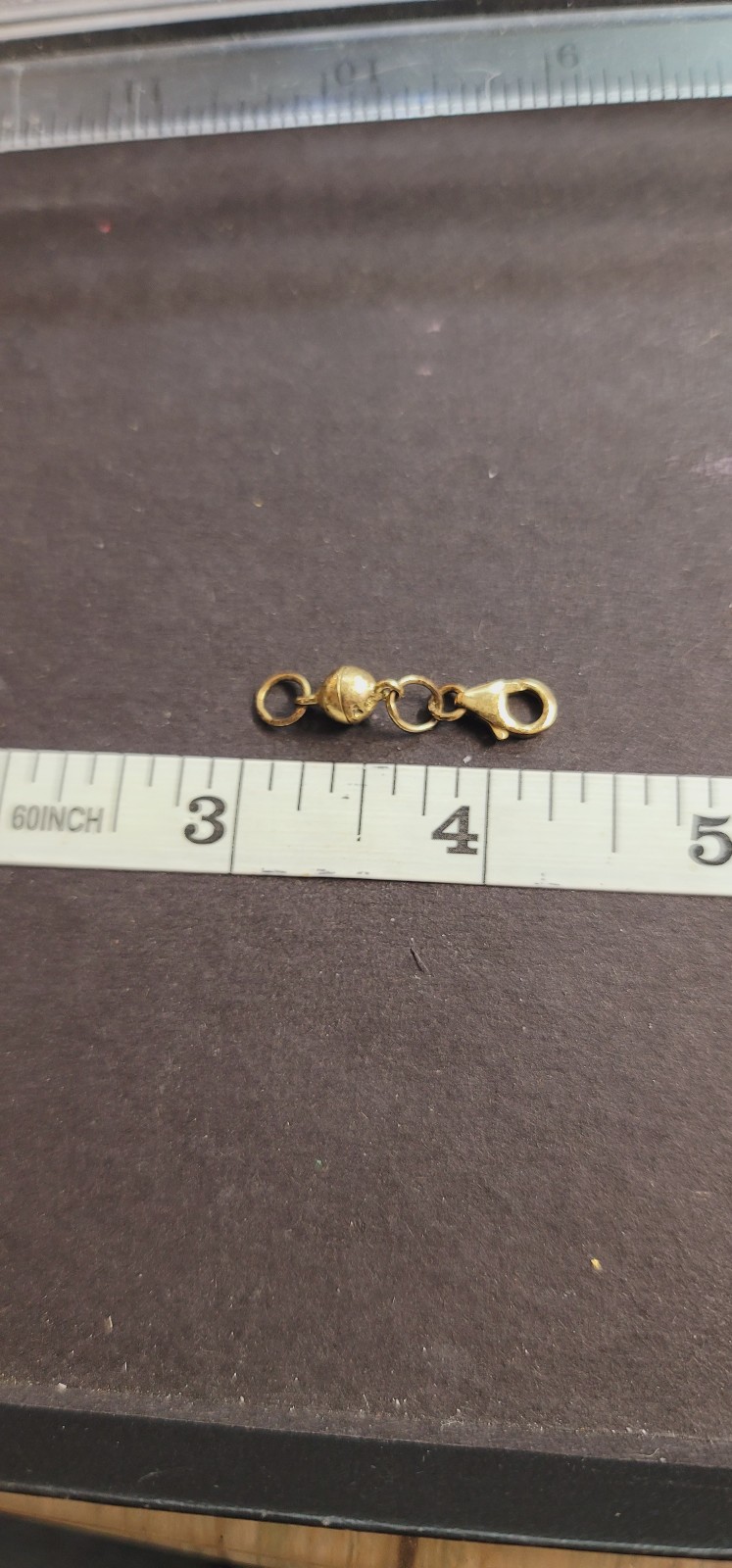 M21 Gold Magnetic Necklace Clasp set of 2