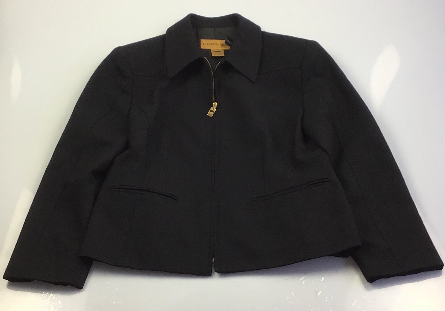 Classiques Entier women’s blazer jacket black size S
