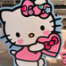 Hello Kitty Valentines Home Decor Set of 2.
