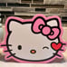 Hello Kitty Valentines Home Decor Set of 2.