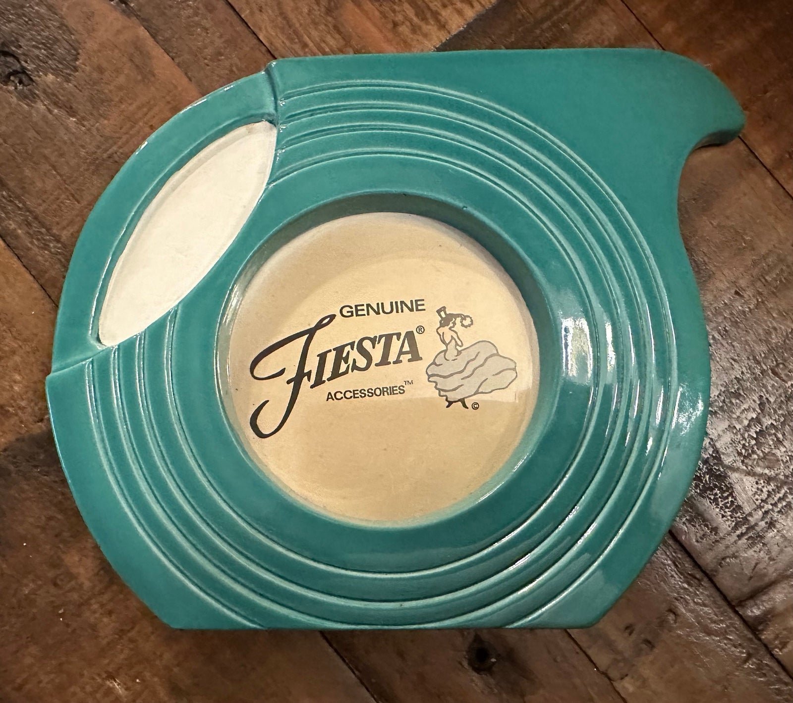 Fiesta Picture Frame Turquoise Teapot