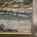 Signed Original Oil Painting Italian Lakeside House Boat Landscape 27” x 23”