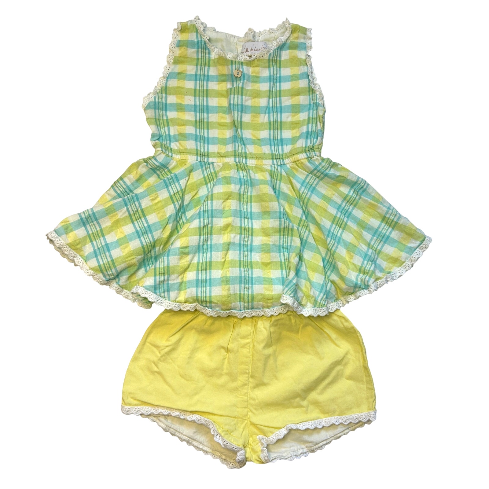 Well Dressed Wolf Green Apple Innocent Set 5Y