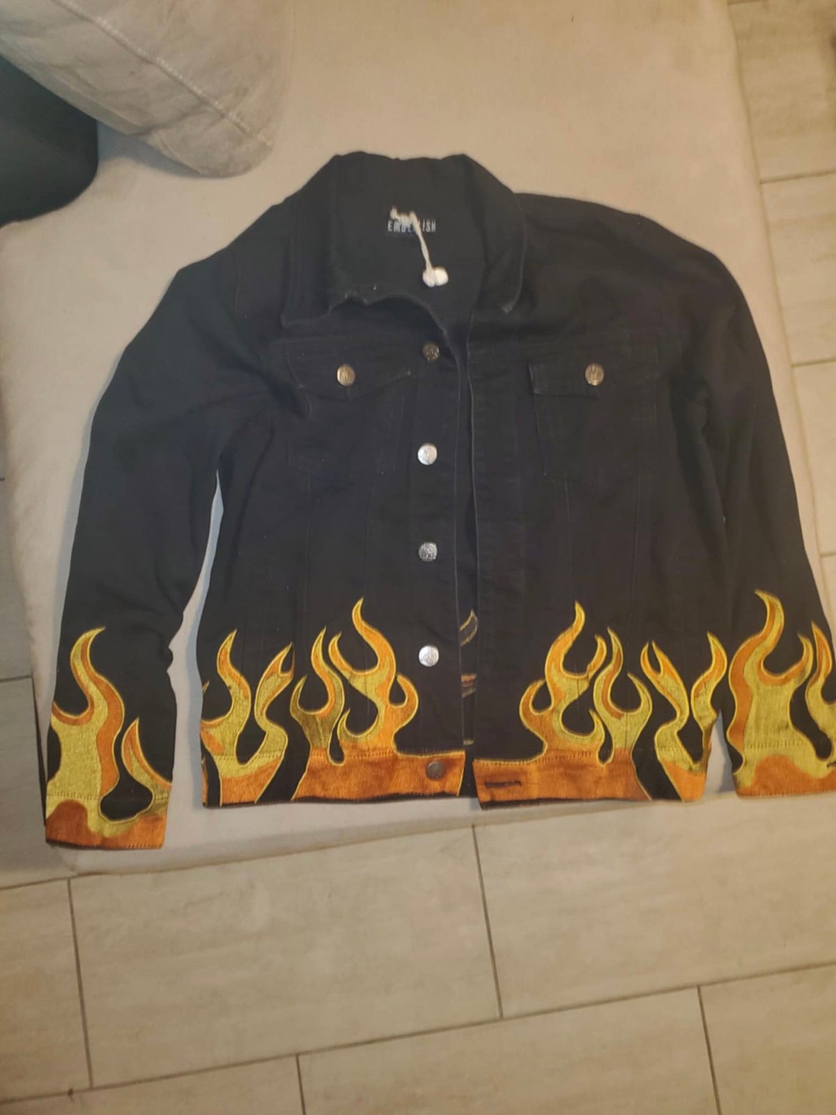 Limited Edition Travis Scott La Flame Embellish Jacket