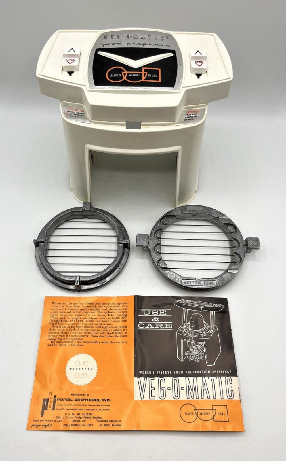 MCM Veg-O-Matic appliance