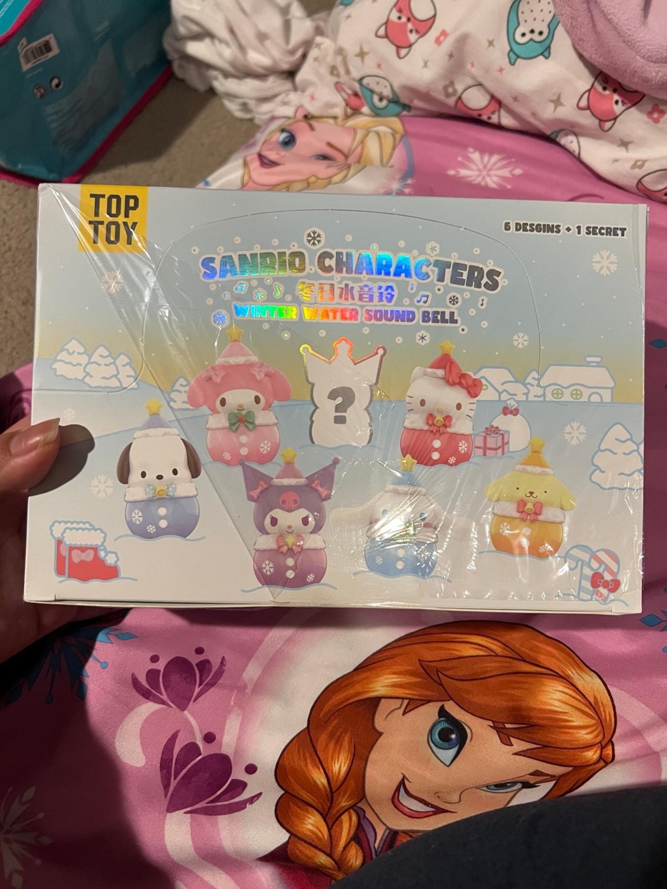 Sanrio Top Toy winter water sound bell
