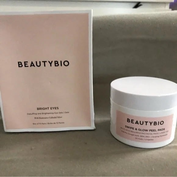 Beauty Bio Set | Bright Eyes masks & Swipe and Glow Pads