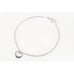 Near Mint Tiffany&Co Open Heart Bracelet Silver 925 With Box