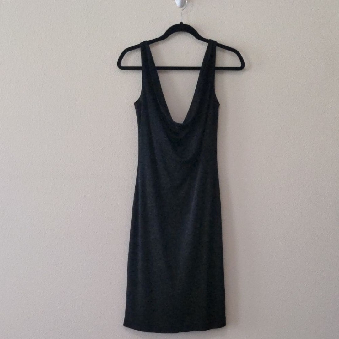 Georgiu Studio Black Shimmer Sleeveless Dress