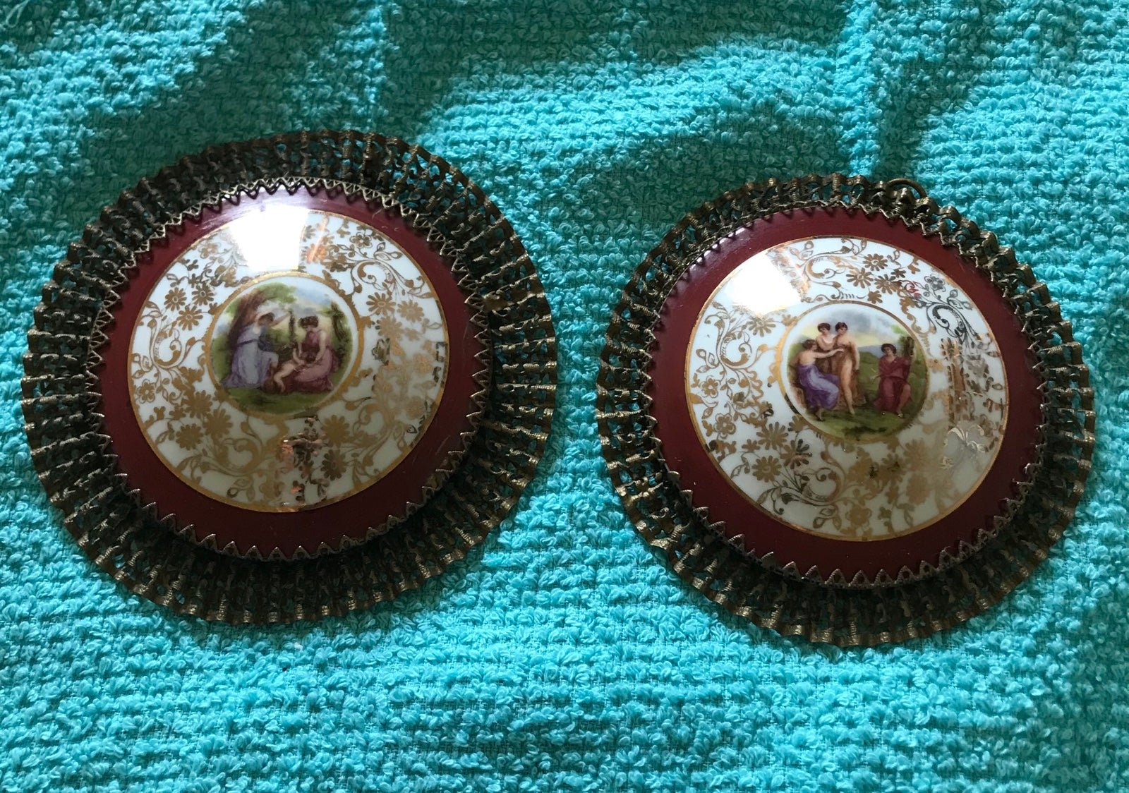 Two Rare Greek Wall Hangings