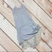 NWT ASOS size 8 baby blue cami high low maxi dress