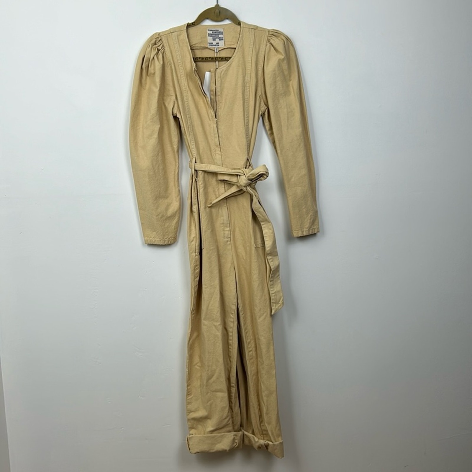 Baum Und Pfergarten Noralee Yellow Jumpsuit NWT