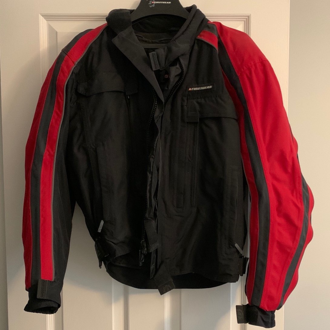 First Gear Motorcycle Padded Jacket men’s / unisex