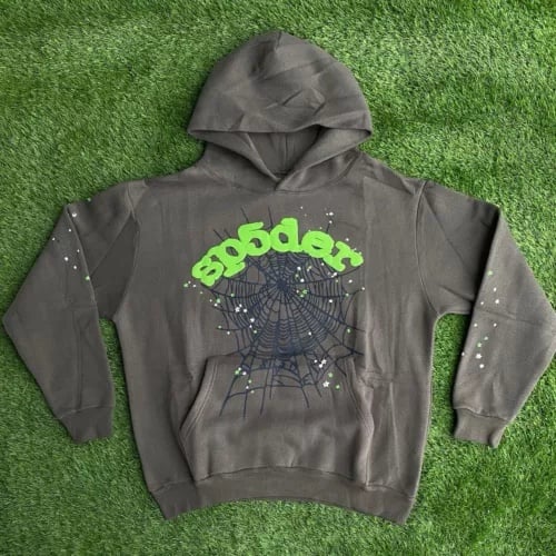 Green sp5der hoodie