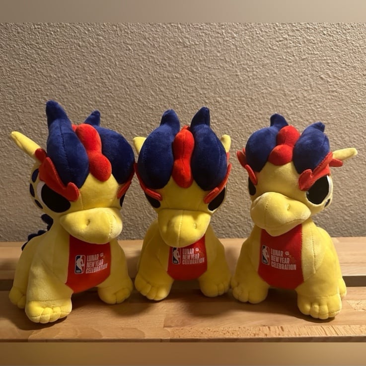 NBA Lunar New Year Dragon plush