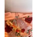 Antonio Melani Floral Print Tie Strap Fit & Flare Dress Pink Size 8