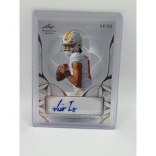 2024 Leaf Trinity Autographs Nico Iamaleava Acetate Bronze Auto 94/99 Tennessee