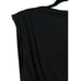 Alexia Admor dress Chantria draped sleeveless minidress black Large L