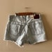 New Levis 501 original high rise denim shorts in Light wash indigo Size 31
