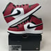 Nike Shoes Air Jordan 1 Retro Mid GS “Chicago Black Toe” 2023