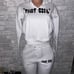 Cropped hoodie set