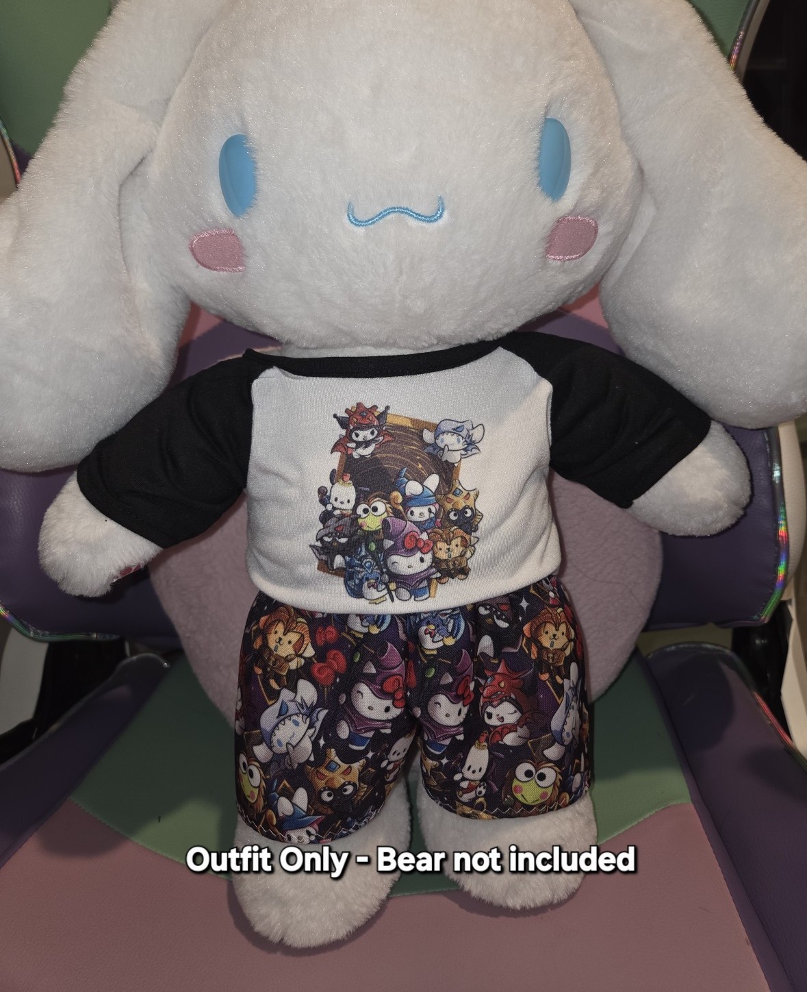 Outfit Only - Build a Bear Fit Yugioh Mcdonald's Sanrio Cinnamoroll Kuromi Kawai