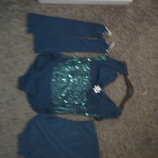 3pc. Turqouis Dance Costume
