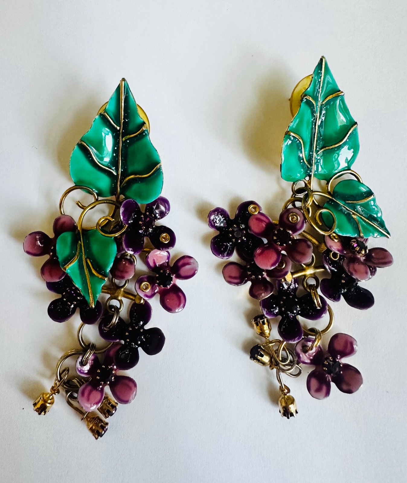 Lunch at The Ritz Post Earrings