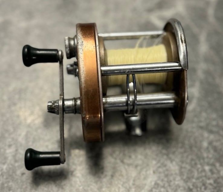 Vintage Direst Drive No. 1927 by Shakespeare fishing reel made in USA outdoor