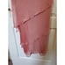 Dela-Jo by Lida Formal Shiny Salmon Pink Asymmetric Tiered Ruffle Dress, Size 8