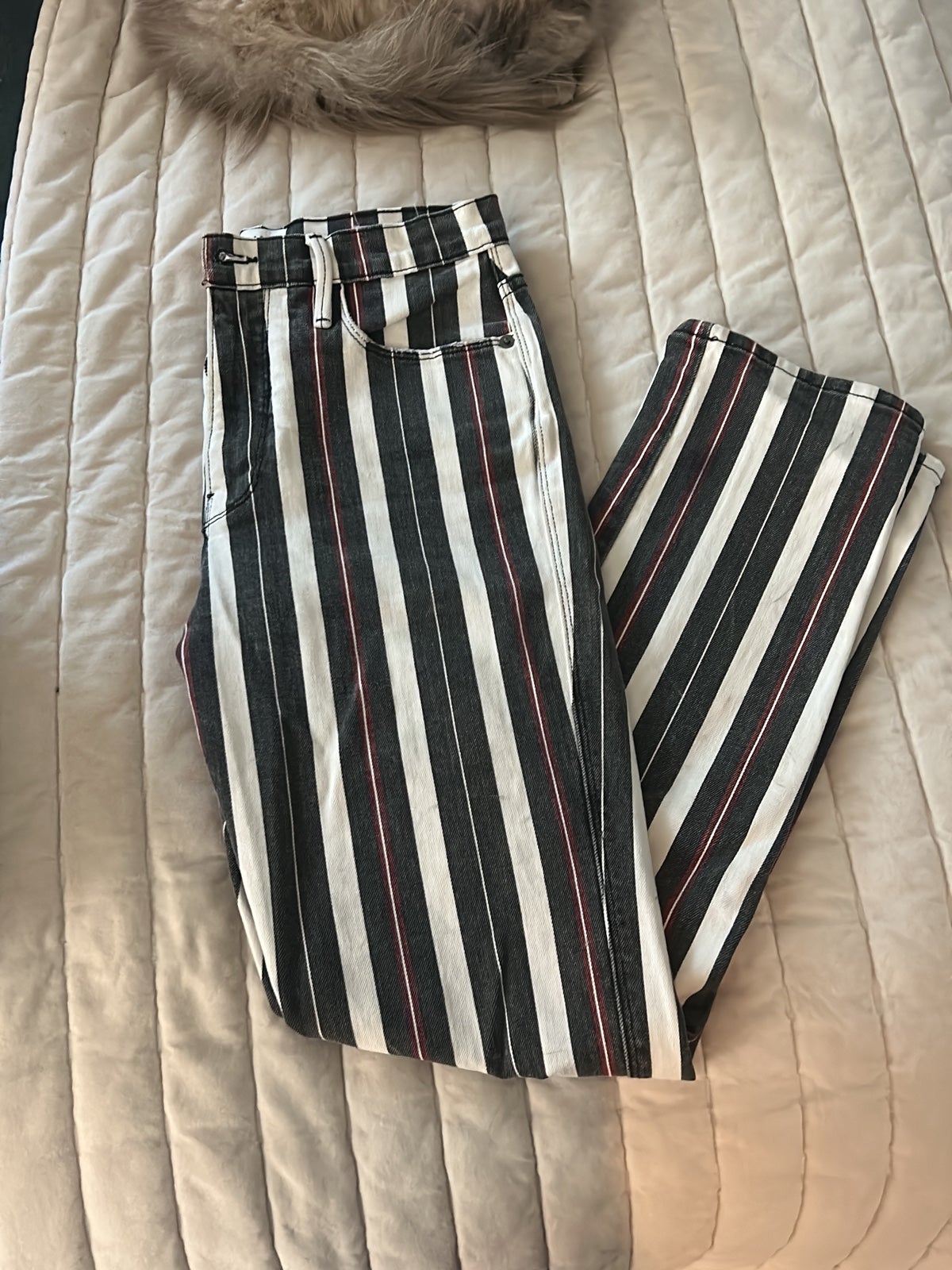 FRAME Striped Jeans