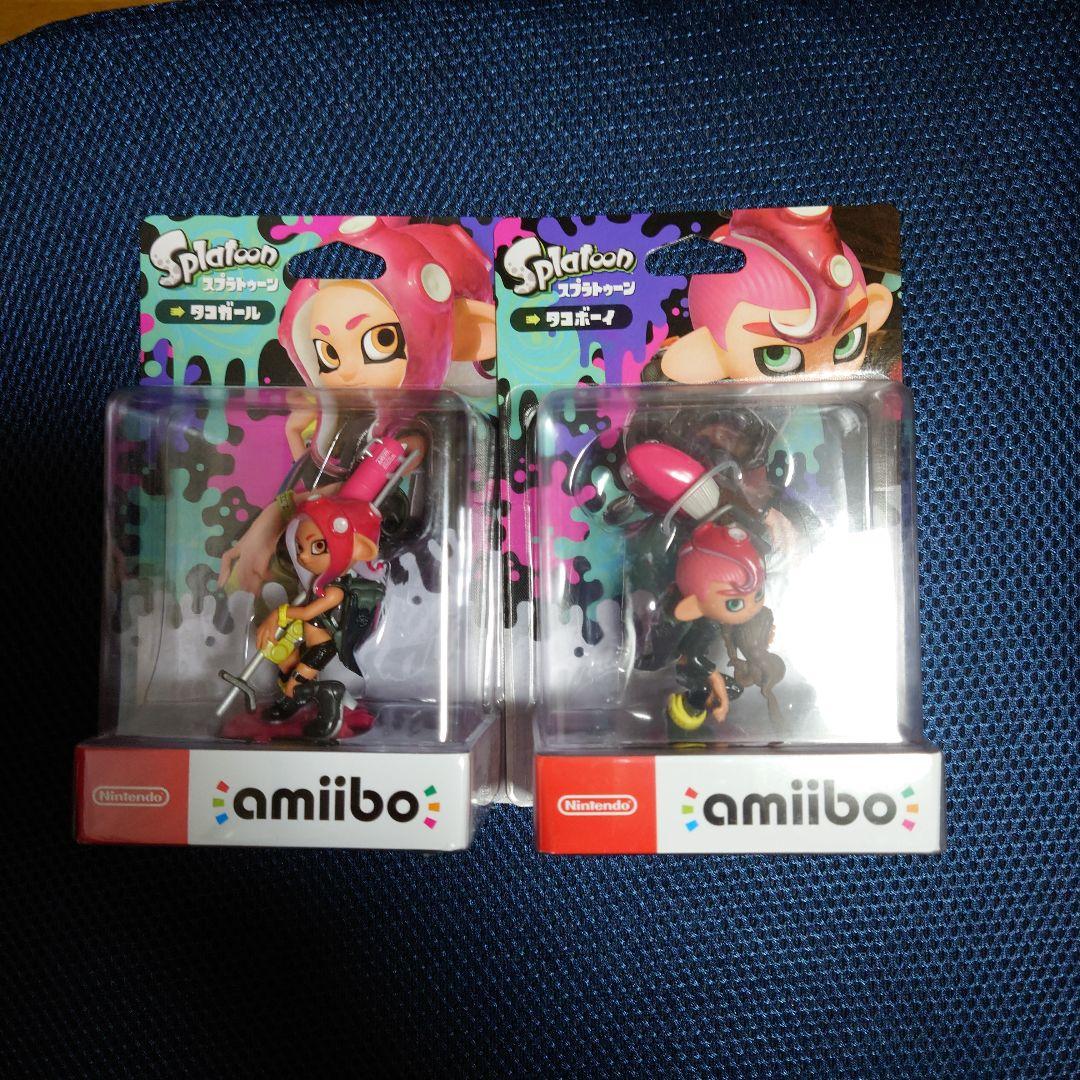 AMIIBO Inkling Girl & Inkling Boy (Splatoon Series)