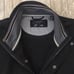 Ted Baker Black Tall Fit light weight Full Zip and Snap Bomber jacket size 4
