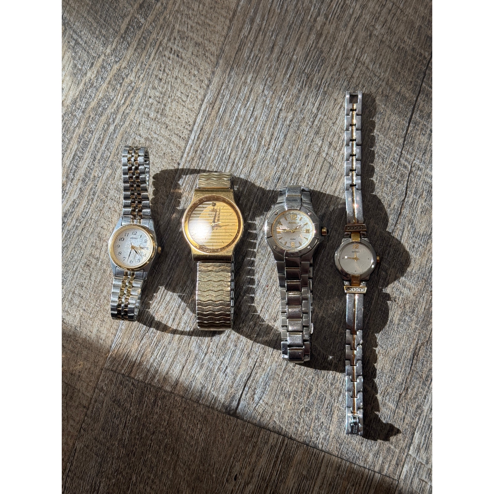 Lot of Seiko Non-Functioning Women’s Watches