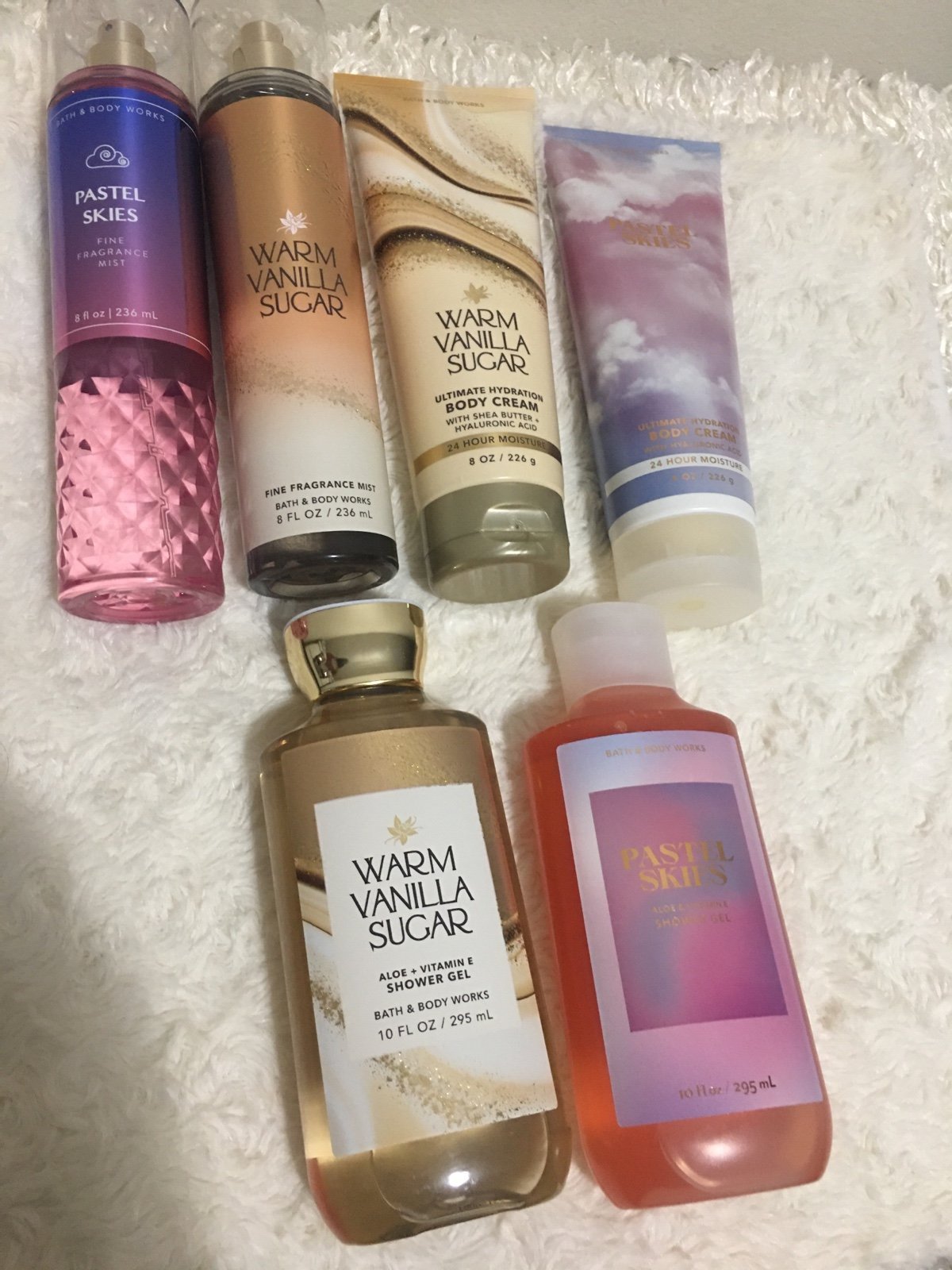 Bath and Body Works Entire Body Care Fragrance Sets