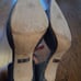 GORGEOUS Preloved Badgley Mischka Size 10 Embellished Grey Heels.