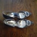 GORGEOUS Preloved Badgley Mischka Size 10 Embellished Grey Heels.