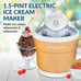 Nostalgia 1.5-Pint Electric Ice Cream Maker
