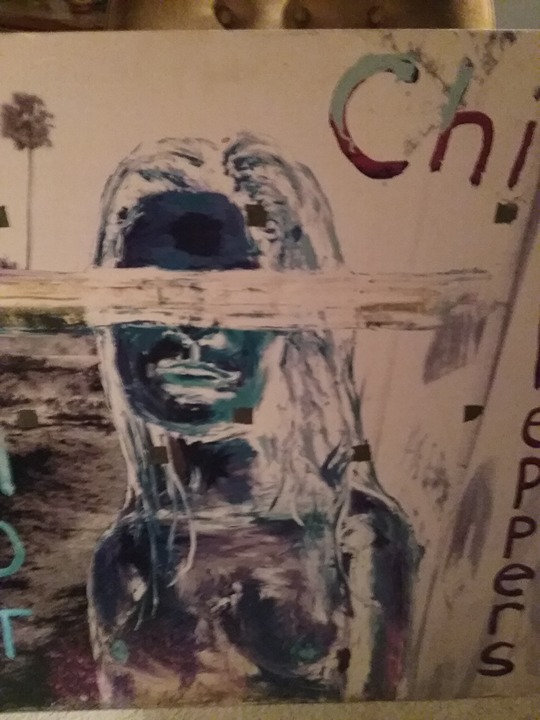 red hot chili peppers cardboard large concert original poster